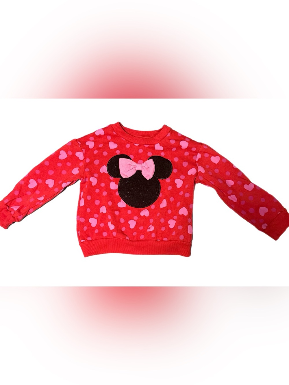 Disney Minnie Mouse Crewneck Sweatshirt- 3T